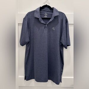 Rhoback Men's Dark Blue Polo Shirt